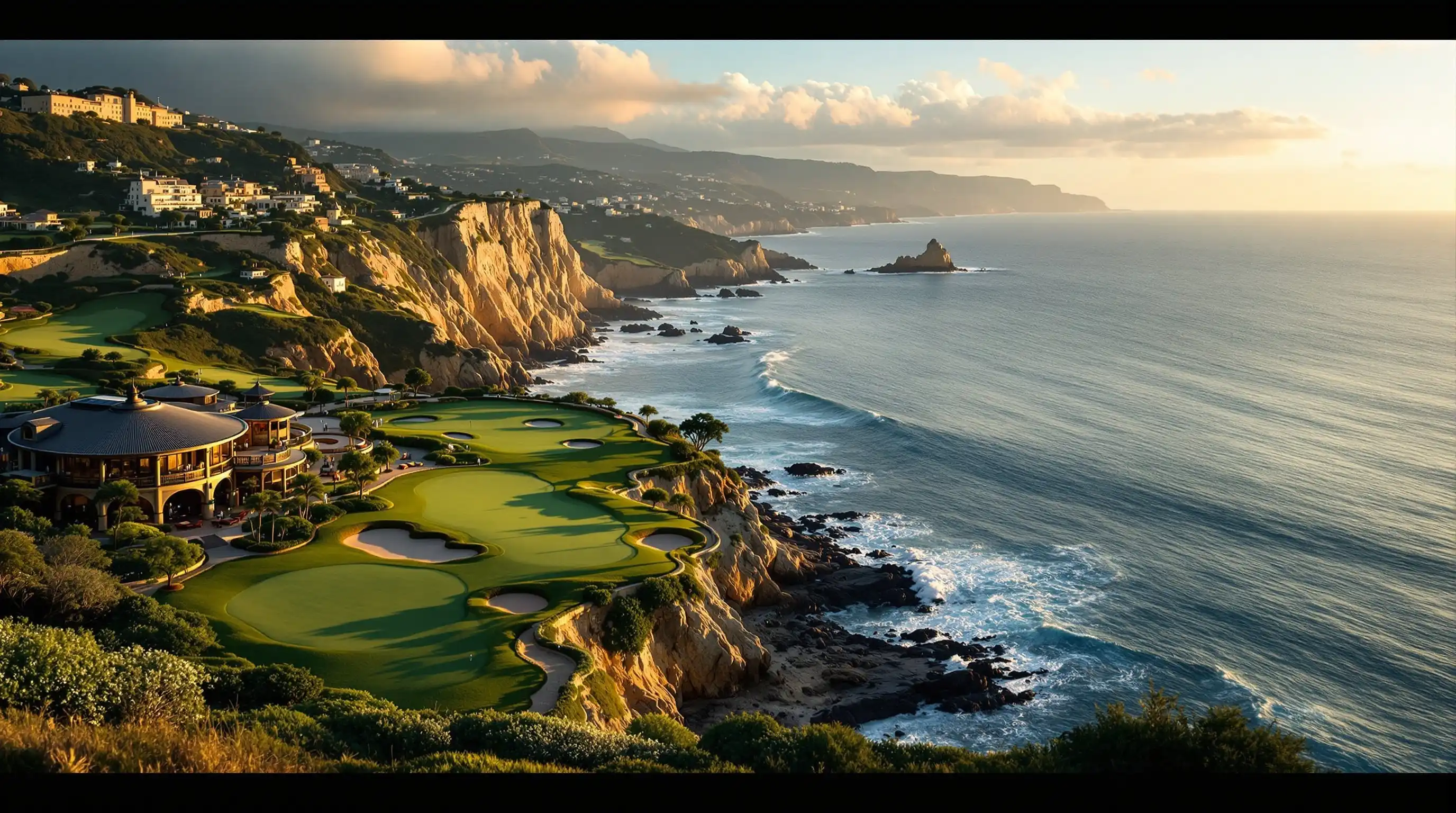 Luxury golf resort