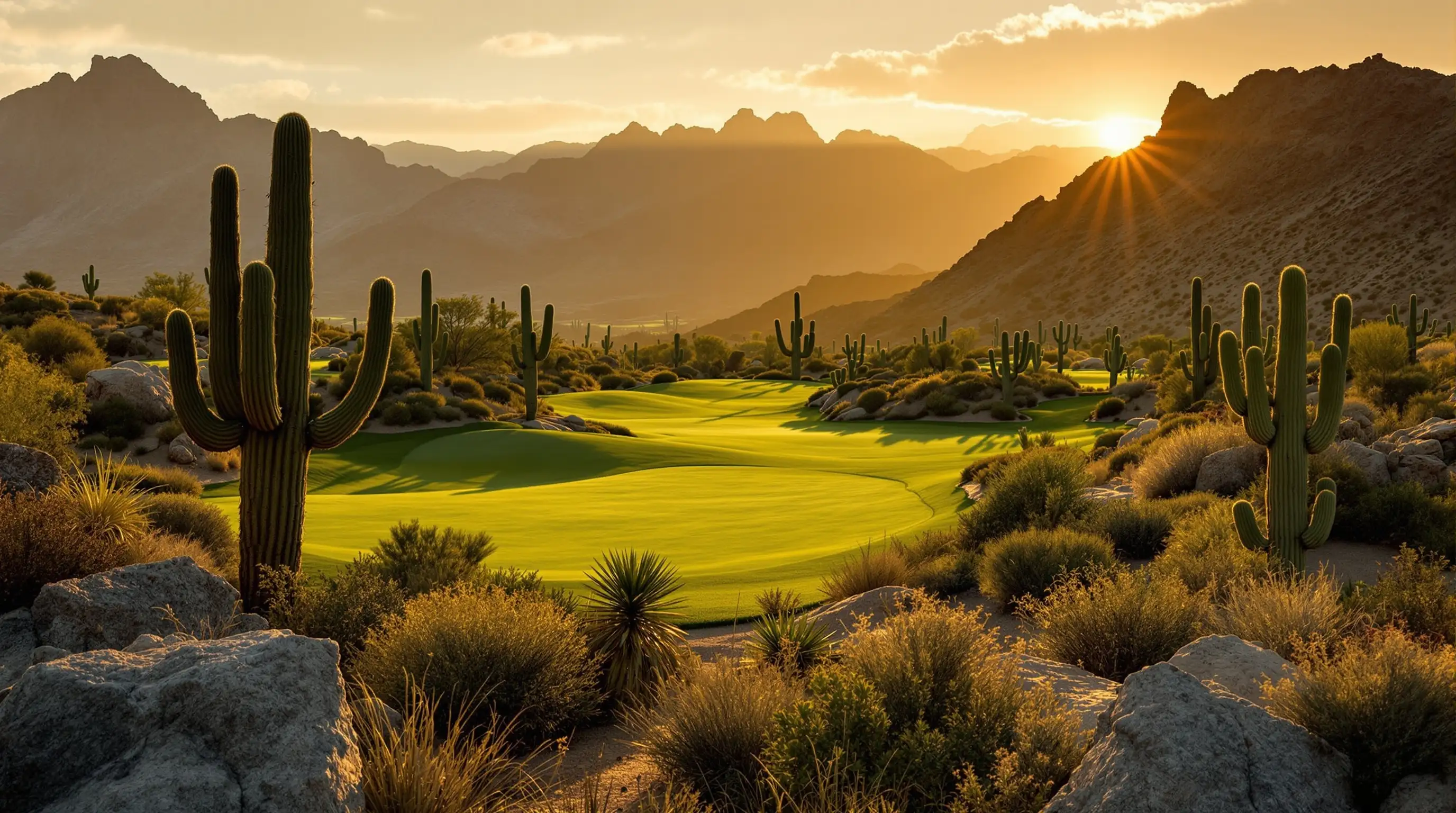 Luxury golf resort